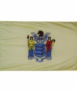 ANNIN FLAGMAKERS 12" x 18" New Jersey State Flag