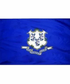 ANNIN FLAGMAKERS 12" x 18" Connecticut State Flag