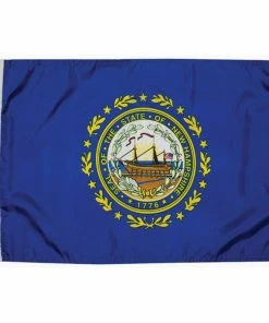 TAYLOR MADE New Hampshire State Flag, 12" x 18"