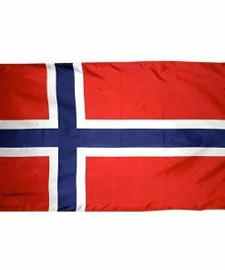 ANNIN FLAGMAKERS 12" x 18" Norway Courtesy Flag