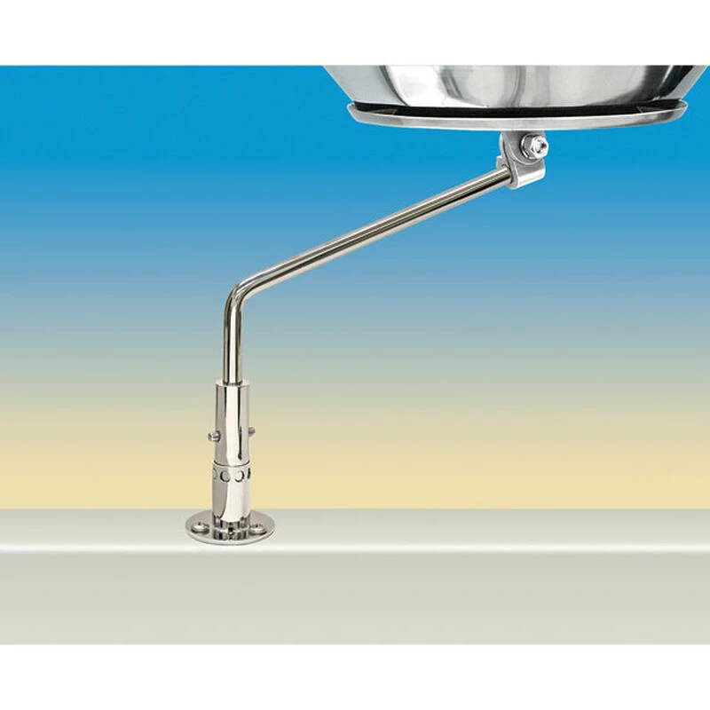 MAGMA Surface Mounted Rotating Deck Socket Mount for Marine Kettle Grill 3 MAGMA Surface Mounted Rotating Deck Socket Mount for Marine Kettle Grill