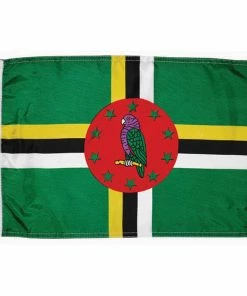 TAYLOR MADE Dominica Courtesy Flag, 12" x 18"
