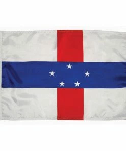 TAYLOR MADE Former Netherlands Antilles Flag, 12" x 18"