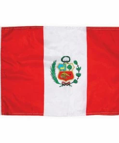 TAYLOR MADE Peru Courtesy Flag, 12" x 18"
