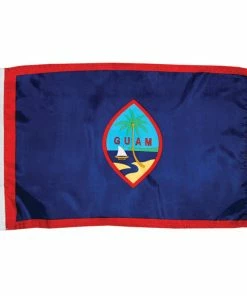 TAYLOR MADE Guam Dyed Courtesy Flag, 12" x 18"