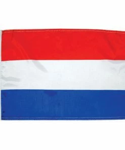 TAYLOR MADE Netherlands Dyed Courtesy Flag, 12" x 18"