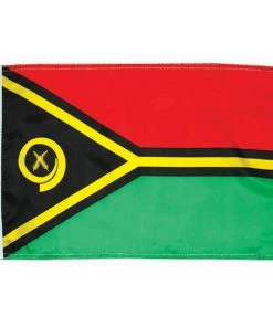 TAYLOR MADE Vanuatu Courtesy Flag, 12" x 18"