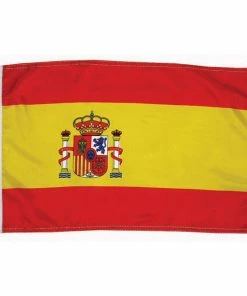 TAYLOR MADE Spain Courtesy Flag, Civil, 12" x 18"