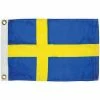 TAYLOR MADE Sweden Courtesy Flag, 12" x 18"