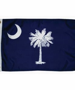TAYLOR MADE South Carolina State Flag, 12" x 18"