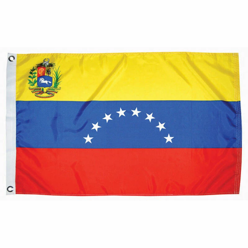 TAYLOR MADE Venezuela Courtesy Flag, 18"L x 12"W 3 TAYLOR MADE Venezuela Courtesy Flag, 18"L x 12"W