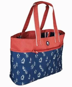 GECKOBRANDS Oversized Beach Tote 27 GECKOBRANDS Oversized Beach Tote -OUTDOOR LIVING Store P019758879 NAVY SAIL BOAT 1500.20012020113018
