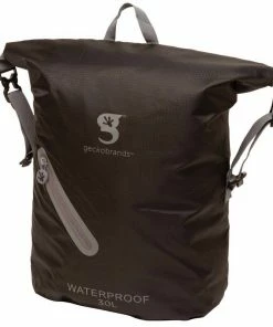 GECKOBRANDS 30L Waterproof Lightweight Backpack -OUTDOOR LIVING Store P019758887 BLACK GRAY 1500.27082019113022