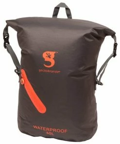 GECKOBRANDS 30L Waterproof Lightweight Backpack -OUTDOOR LIVING Store P019758887 GREY ORANGE 1500.27082019113040