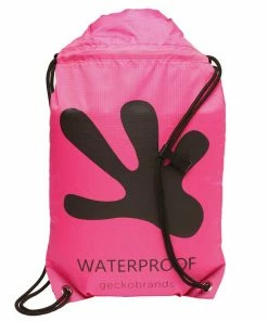 GECKOBRANDS Waterproof Backpack -OUTDOOR LIVING Store P020482063 NEON PINK BLACK 1500.21122021013158