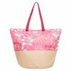 ROXY Waikiki Life Tote -OUTDOOR LIVING Store P020549291 RED HIBISCUS